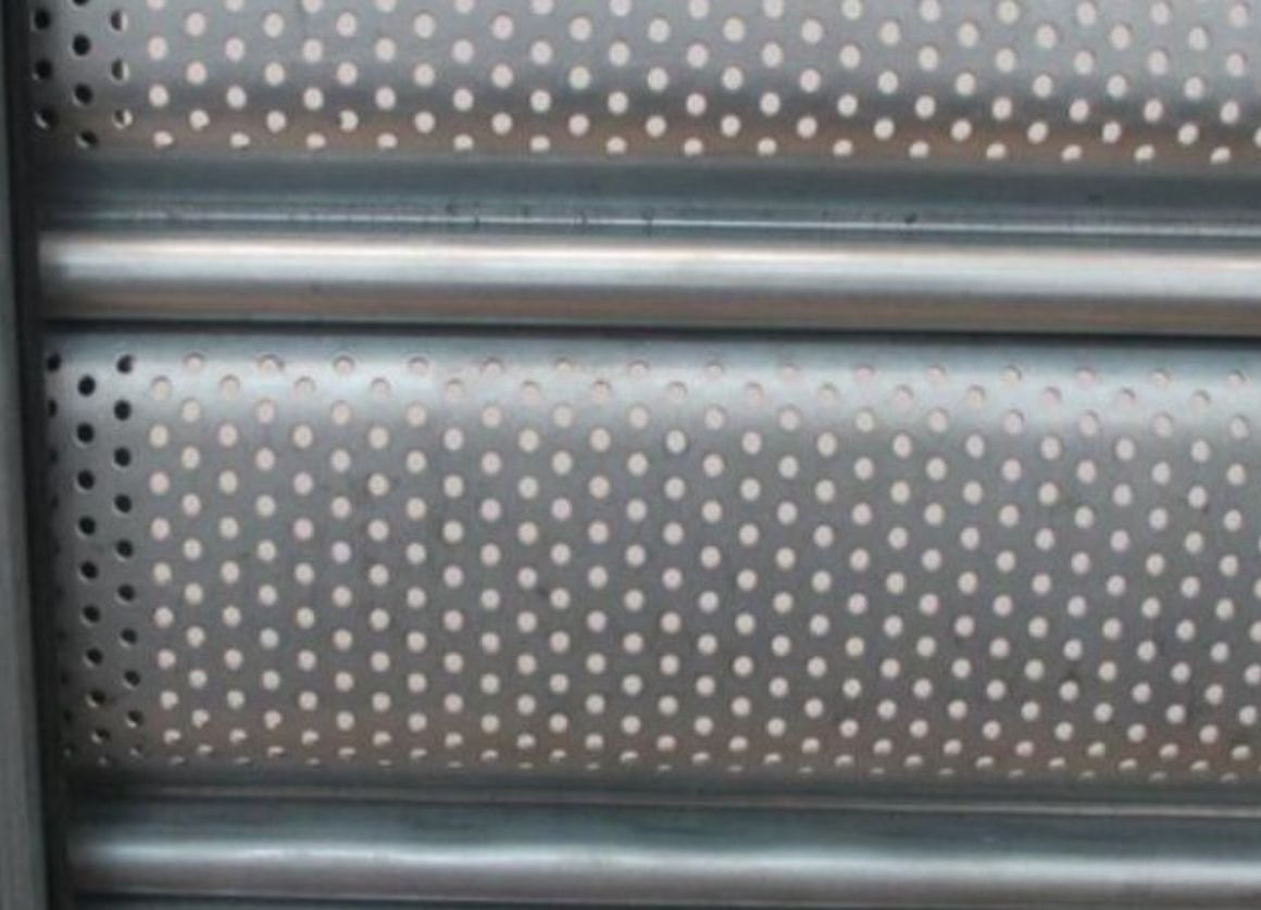 Perforated Roller Door Slat