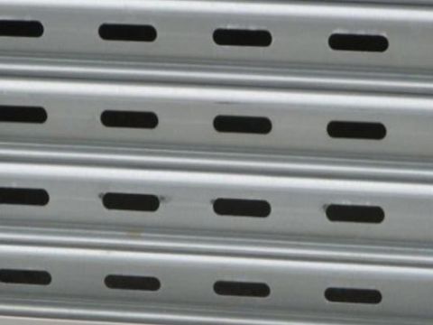 Vented Roller Door Slat